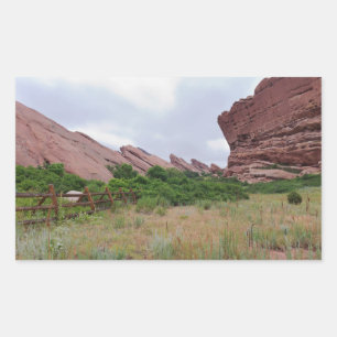 Pegatina Rectangular Hitos en el rock comercial