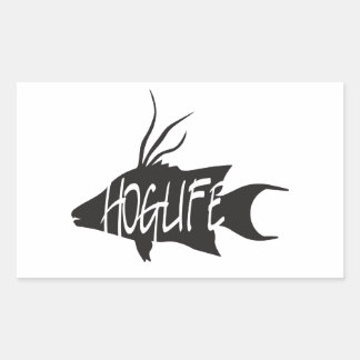 Pegatina Rectangular HogLife (Hogfish) Vinil Decal