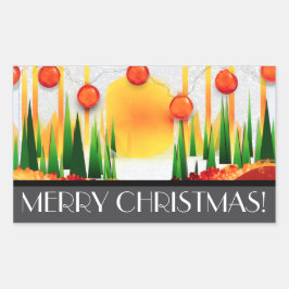 PEGATINA RECTANGULAR HOLIDAY SUNSHINE WITHIN THE PINES :)