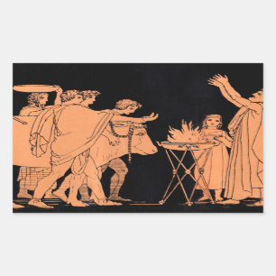 Pegatina Rectangular Homer The Odyssey 9