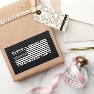 Pegatina Rectangular Honor Recuerde Día Conmemorativo Ejército Guay Pap