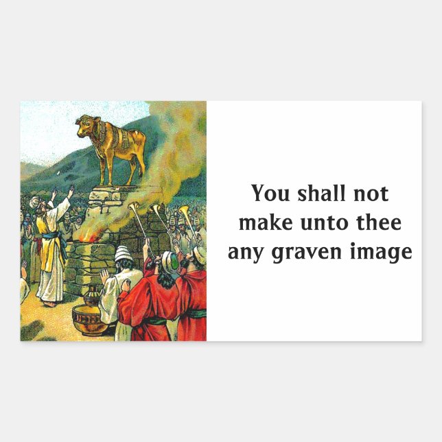 Pegatina Rectangular Imagen Graven (Anverso)