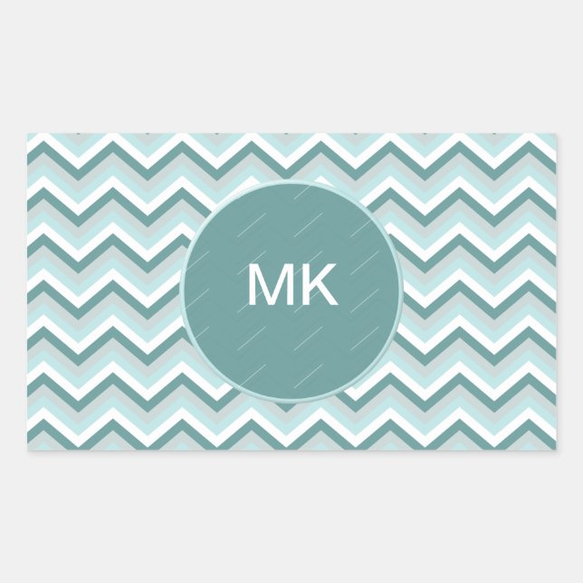 Pegatina Rectangular indefinido (Anverso)