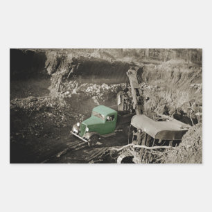 PEGATINA RECTANGULAR INGENIERO OPERATIVO DE CRANE COLORSPLASH CHEVROLET