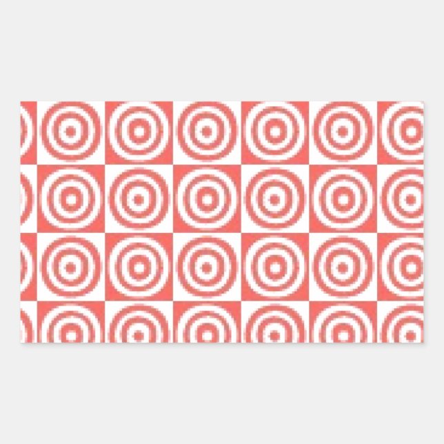 Pegatina Rectangular insignificante (Anverso)