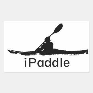 Pegatina Rectangular iPaddle