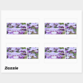 Pegatina Rectangular Iris "Vuelo de águila" [Sello recto] 長 方 形 ル