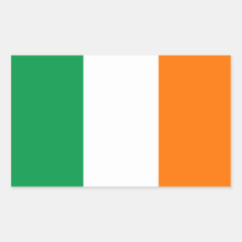Pegatina Rectangular Irlanda