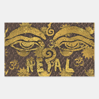 PEGATINA RECTANGULAR IV - NEPAL