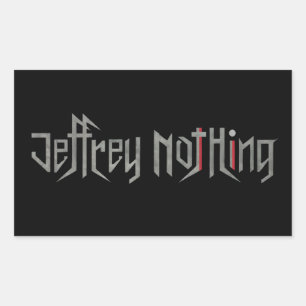 Pegatina Rectangular J-No Sticker