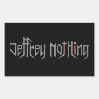 Pegatina Rectangular J-No Sticker