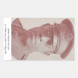 Pegatina Rectangular James Reese Europe