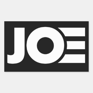 PEGATINA RECTANGULAR JOE