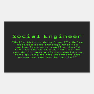 Pegatina Rectangular "Juan de ÉL" pwns