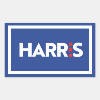 Pegatina Rectangular Kamala Harris
