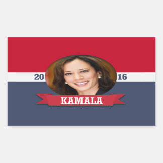 PEGATINA RECTANGULAR KAMALA HARRIS 2016