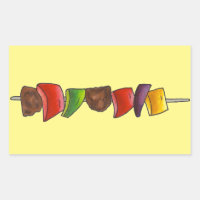 Kebab Street Meat Veggie Skewer