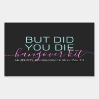 Kit de resaca para recuperación de soltera