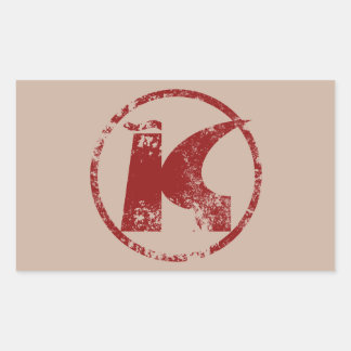 Pegatina Rectangular Konsum