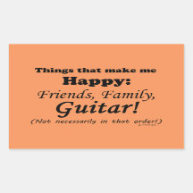 La guitarra me hace feliz