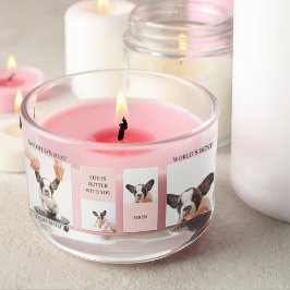 Pegatina Rectangular La mejor madre del perro del mundo | Fotografía de