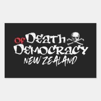 Pegatina Rectangular La Resistencia se Vuelve Deber NZ Político
