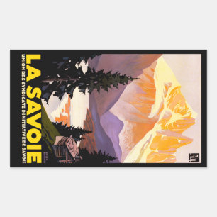 Pegatina Rectangular La Saboya