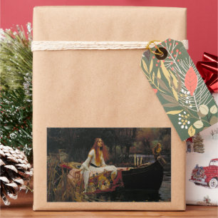 Pegatina Rectangular La Señora de Shalott: una historia fantasma celta