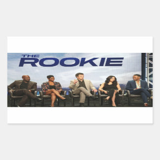 Pegatina Rectangular la televisión rookie