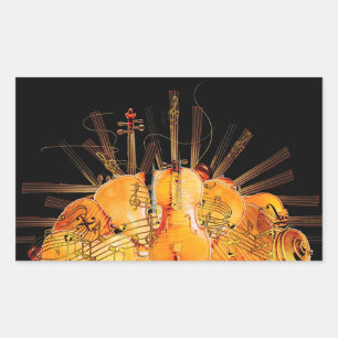 PEGATINA RECTANGULAR LAS CADENAS DE SOL