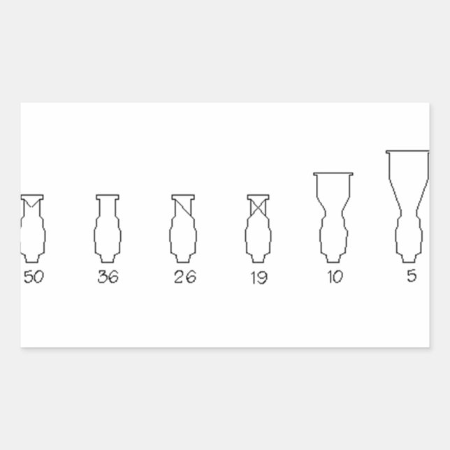 Pegatina Rectangular Lekos (Anverso)