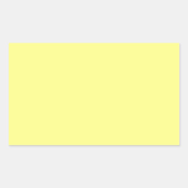 Pegatina Rectangular Lemon Sherbet (Anverso)