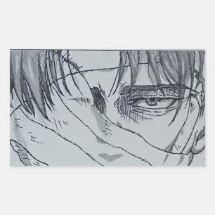 Pegatina Rectangular Levi..