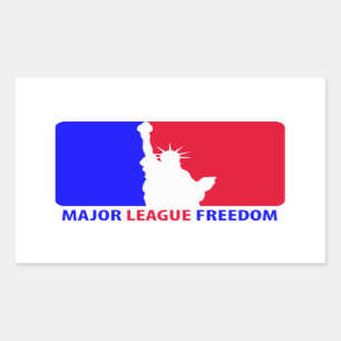 Pegatina Rectangular Libertad de la primera división