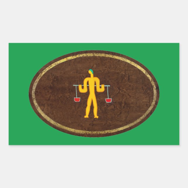 Pegatina Rectangular Libra 2008 (Anverso)