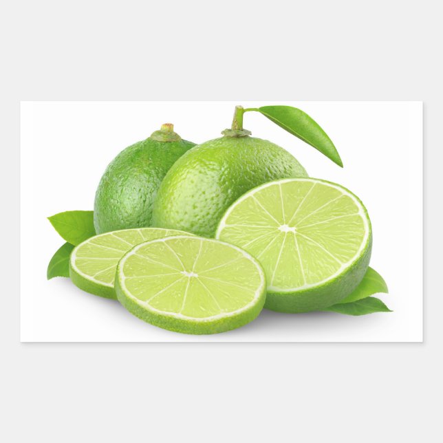 Pegatina Rectangular Limes en lonas (Anverso)