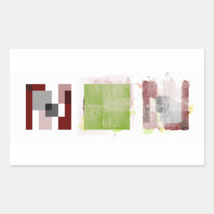 Pegatina Rectangular Lo bueno, lo malo y la idea 2014