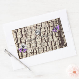 Pegatina Rectangular Logotipo de las etiquetas de los productos de gran