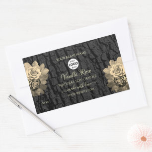 Pegatina Rectangular Logotipo de las etiquetas de los productos de la c