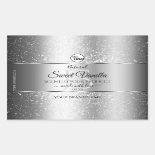 Pegatina Rectangular Logotipo de las etiquetas de los productos del mon