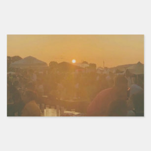 Pegatina Rectangular Lollapalooza en Estocolmo - 2022