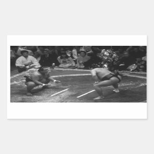 Pegatina Rectangular Lucha SUMO