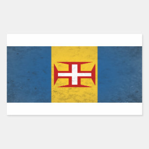 Pegatina Rectangular Madeira