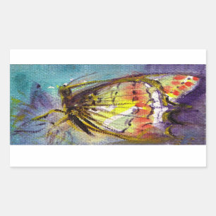 PEGATINA RECTANGULAR MAGIC BUTTERFLY