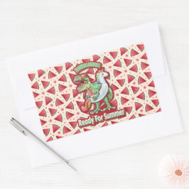 Pegatina Rectangular Mamá Reina Floral