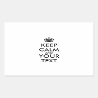MANTENER CALMA Y EL TEXTO