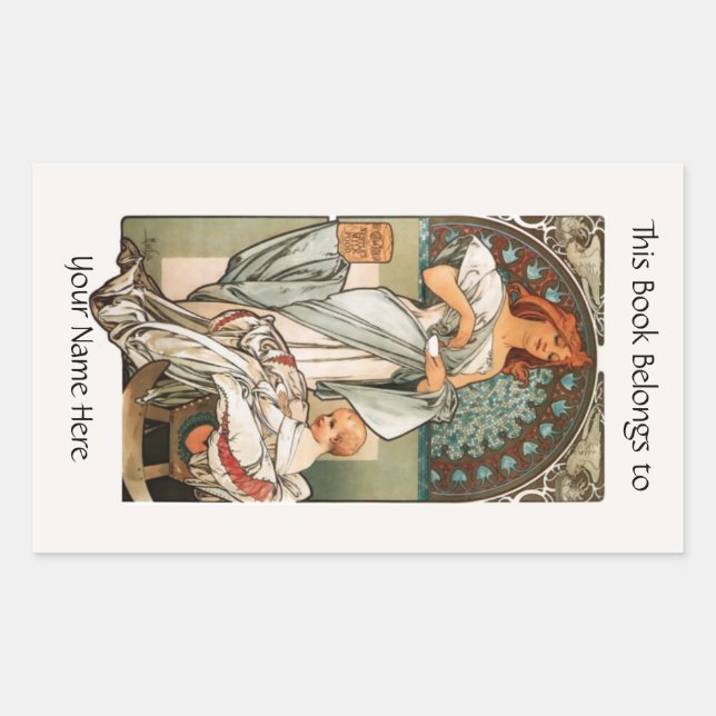 Pegatina Rectangular Marcador (Anverso)