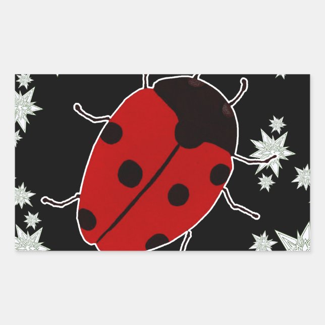 PEGATINA RECTANGULAR MARIQUITA (Anverso)