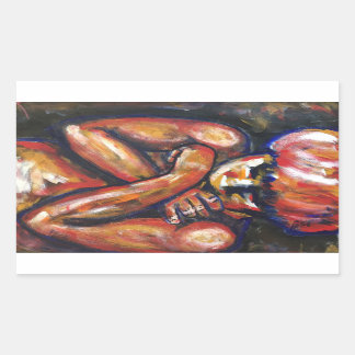 Pegatina Rectangular Matt