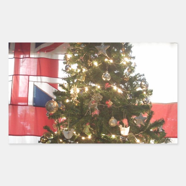 Pegatina Rectangular Me encanta el evento especial de vacaciones en el  (Anverso)